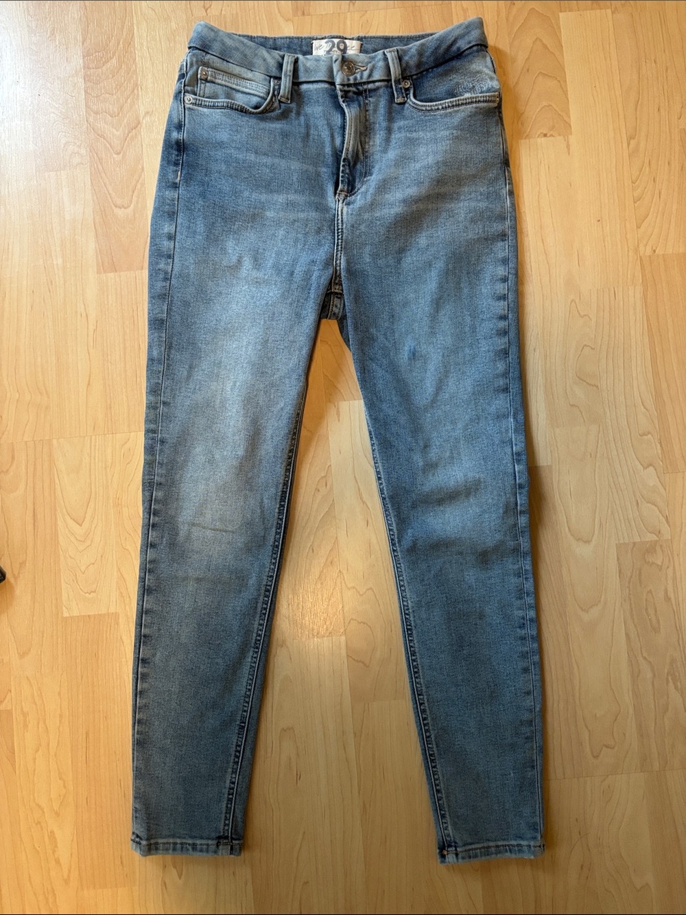 We The Free Light Blue Skinny Jeans